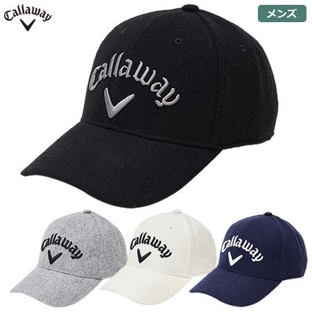 キャロウェイ フランネルキャップ C23291107 メンズ 帽子 Callaway 2023秋冬モ...