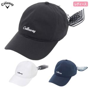 キャロウェイ スカーフ付きキャップ C26191205 レディース 帽子 Callaway ヘッドウェア 2026春夏モデル 日本正規品｜JYPERS(ジーパーズ)