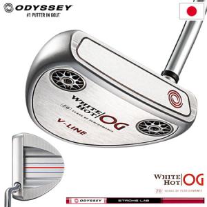 オデッセイ White Hot OG ホワイト ホットOG V-LINE パター ダブルベント ストロークラボ シャフト装着 日本正規品