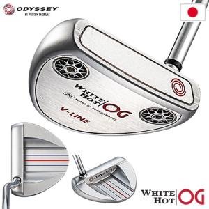 オデッセイ WHITE HOT OG V-LINE パター スチールシャフト装着 ODYSSEY 日本正規品｜jypers