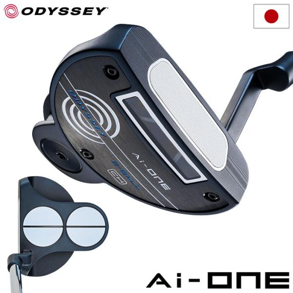 オデッセイ AI-ONE 2-BALL CH パター メンズ 右用 STROKE LAB 90 ST...