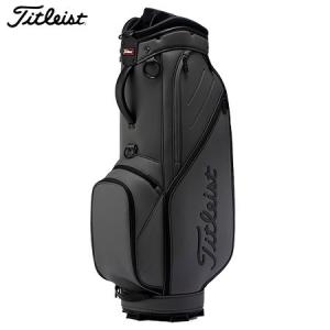 タイトリスト パフォーマンススポーツ キャディバッグ 9.5型 TB22CTPSK チャコール/ブラック Titleist 2022年モデル 日本正規品｜jypers