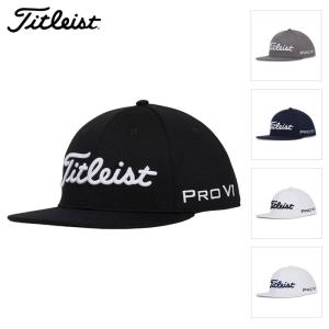 タイトリスト ツアーエリート フラットビル キャップ TH24ATEFBN2 メンズ Titleist 2024春夏モデル 日本正規品｜jypers