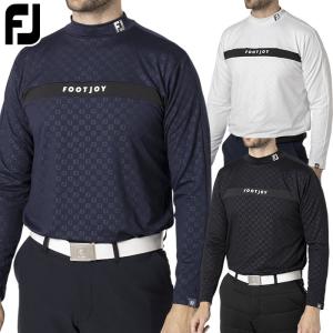 FootJoy（フットジョイ） ウェーブラインプリントモックネック長袖
