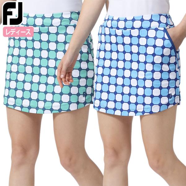 フットジョイ オクタゴンプリントスカート レディース FJW-S24-P09 FOOTJOY 202...