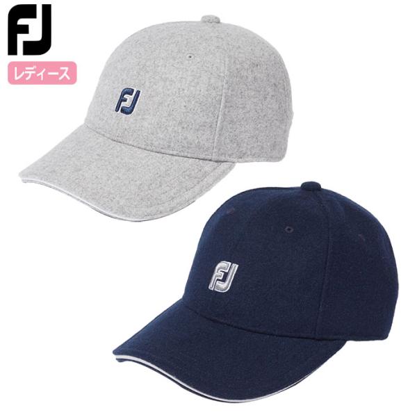 フットジョイ WOMEN&apos;S ロゴメルトンキャップ FH23AWMC レディース FOOTJOY 2...