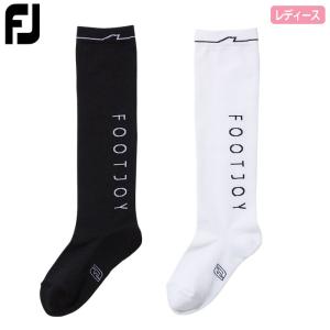 フットジョイ WOMEN’S ロゴクッションハイソックス FS23HFW7 レディース FOOTJOY 2023春夏モデル 日本正規品｜jypers