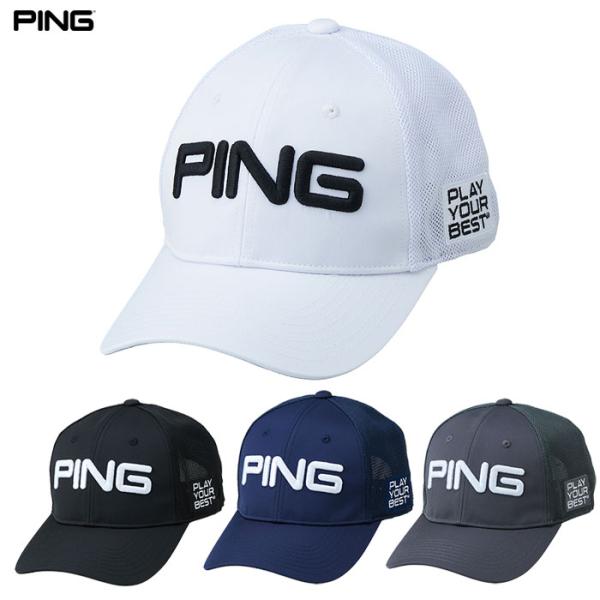 PING ピン HW-U2502 メッシュキャップ メンズ ゴルフキャップ 帽子 ゴルフ 2025春...