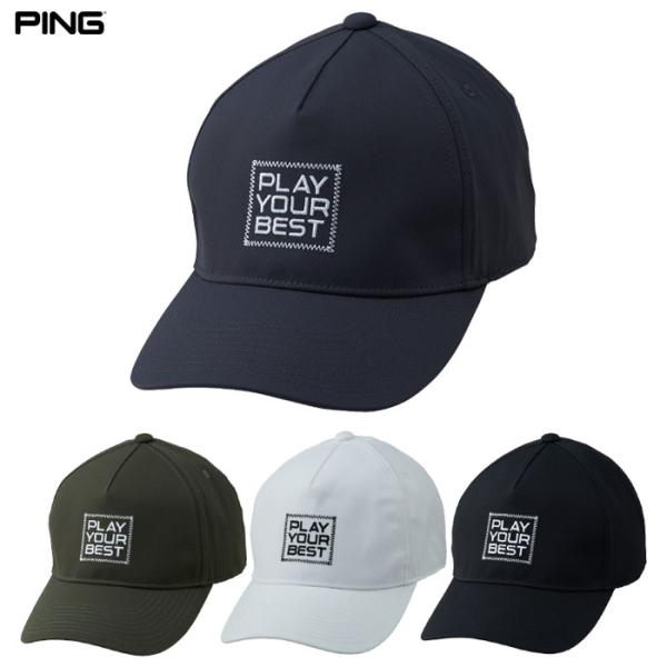 PING ピン HW-U2510 コーデュラキャップ メンズ 帽子 ゴルフキャップ 2025秋冬モデ...