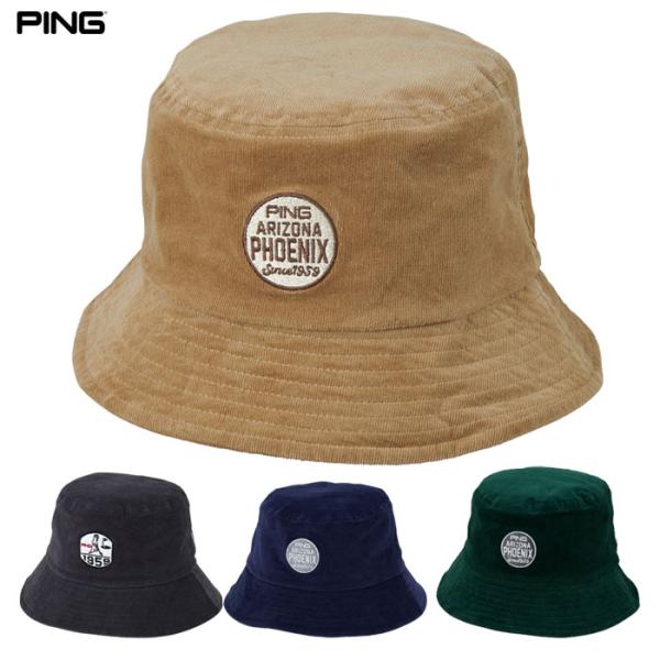 ピン HW-N2509 コーデュロイハット メンズ 帽子 ヘッドウェア PING 2025秋冬モデル...