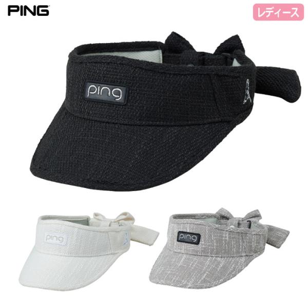 ピン HW-L2513 クールツイードバイザー レディース 帽子 ヘッドウェア PING 2025秋...