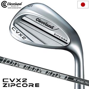 クリーブランド CVX 2 ZIPCORE ウエッジ メンズ 右用 Diamana for CG II カーボンシャフト 日本正規品 2024年モデル｜jypers