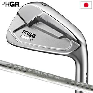 プロギア PRGR 01 アイアン 5本組(6I-PW) メンズ 右用 スペックスチールIII Ver.2 M-43 スチールシャフト 日本正規品 2023年モデル｜jypers