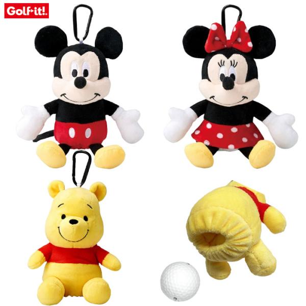 ライト ディズニー キャラクター ボールポーチ C-196 C-197 C-198 ゴルフ ゴルフイ...