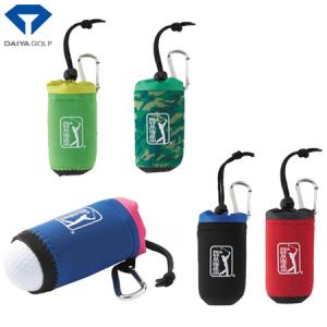 ダイヤ US PGA TOUR ボールケース 3035 AS-3035 グリーン カモ柄 ネイビー ブラック レッド 日本正規品