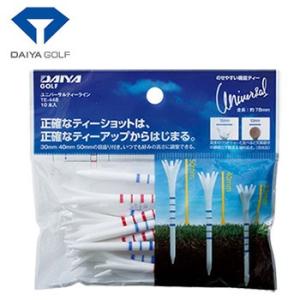 DAIYA GOLF ダイヤ ユニバーサルティーライン TE-448 ホワイト｜JYPERS(ジーパーズ)
