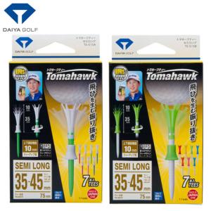 ダイヤゴルフ トマホークティー セミロング TE-515 ゴルフ DAIYA GOLF 2024年モデル 日本正規品｜jypers