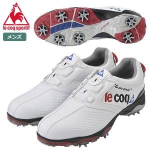 ルコック le coq GOLF メンズ ゴルフシューズ QQ0595 2018FW ホワイト/ホワイト
