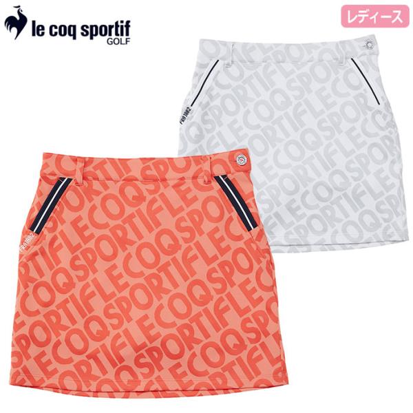 ルコック ジャガードスカート QGWXJE02 レディース le coq sportif GOLF ...