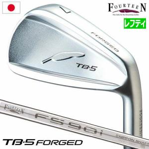 フォーティーン TB-5 FORGED アイアンセット 6本組 (6-P/PA) メンズ 左用 FS-90i スチールシャフト 軟鉄鍛造 2023年モデル 日本正規品｜jypers