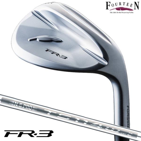 フォーティーン FR-3 ウェッジ パールサテン仕上げ メンズ 右用 N.S.PRO TS-114w...