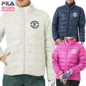 フィラ レディース ライトダウンジャケット 792204 ゴルフウエア FILA GOLF 2022秋冬モデル 日本正規品｜jypers