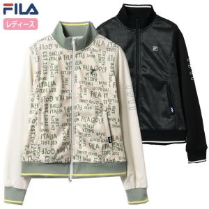 フィラゴルフ 4WAY ボンディング フルジップジャケット レディース 793204 FILA GOLF 2023秋冬モデル 日本正規品｜jypers