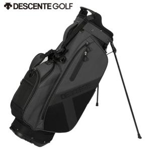 デサントゴルフ スタンドキャディバッグ 9.5型 DQBUJJ02 グレー DESCENTE GOLF 2022年モデル 日本正規品｜jypers