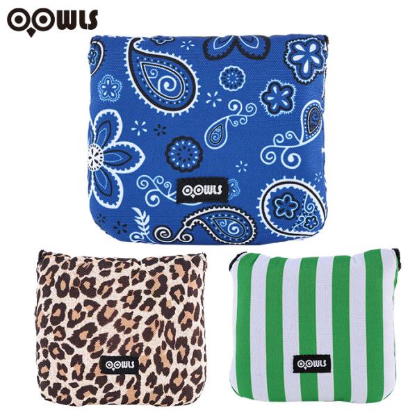 OOWLS パターンヘッドカバー パターカバー マレット ゴルフ よく目立つ！ JYPRF24PTH...