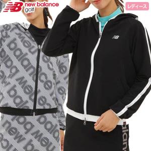 ニューバランス ストレッチダブルクロス フルジップ フーディー 012-2220501 レディース newbalance golf 2022秋冬モデル 日本正規品｜jypers