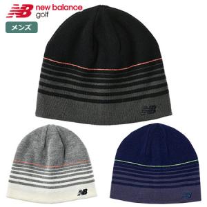 ニューバランス リバーシブル ビーニー 012-2287003 ゴルフキャップ newbalance golf 2022秋冬モデル 日本正規品｜jypers