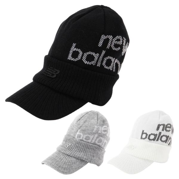 ニューバランス ブリムビーニー 012-5287014 メンズ ニットキャップ 防寒 ゴルフキャップ...