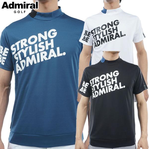 アドミラル 冷感パフォーマンス モックシャツ ADMA427 Admiral Golf 2024春夏...