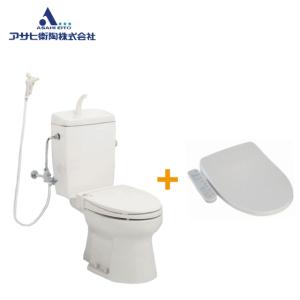 簡易水洗便器 簡易水洗トイレ サンクリーン(手洗なし) 温水洗浄便座