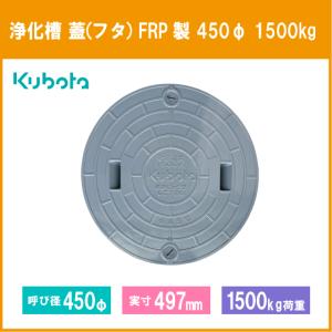 2枚セット　Kubota　クボタ　Φ600 500k　マンホール蓋　　中古 Kubota 浄化槽マンホール φ600 実寸650mm 500K 耐荷重2t クボタ