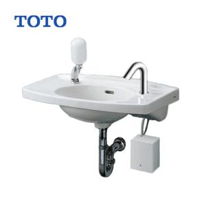 TOTO 壁掛洗面器 アクアオート 自動水栓(発電タイプ)セット(床給水・壁