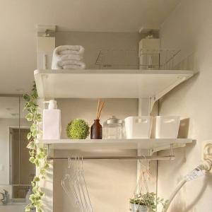 ランドリー可動棚セット 洗濯機 DIY 突っ張...の詳細画像5