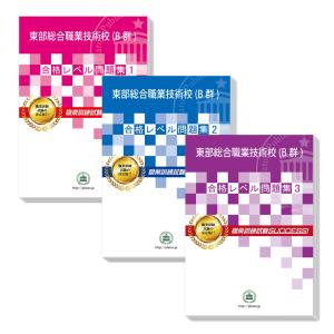 東部総合職業技術校(B群)・受験合格セット問題集(3冊)