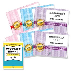 粟島浦村職員採用(高卒)教養試験合格セット問題集(6冊)＋願書ワーク 公務員試験 過去問の傾向と対策 [2025年度版] 新傾向 面接｜jyuken-senmon