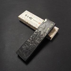 喜壽園製 書道墨『南山寿』5丁型｜書道 書道用品 奈良墨 作品用 定価