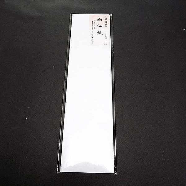 広幅短冊練習帳 画仙紙 15枚入り｜書道 書道用紙 ややにじみあり 漢字 水墨画 練習用 RW2