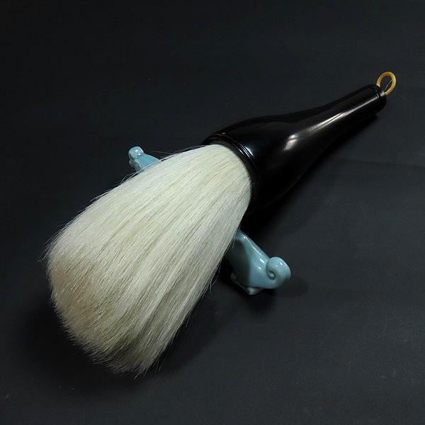 【在庫限り】寿香堂 大筆 黒軸短鋒羊毫筆（大）｜書道 書道筆 条幅作品用 高級羊毛筆 在庫限定セール