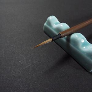 寿香堂 仮名用 鼬毫筆『如月(小)』茶軸|書道...の詳細画像1