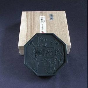 喜壽園製 仮名・水墨画用墨 青墨『蒼松』1丁型｜書道 書道用品 奈良墨