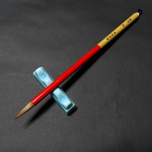 日本製 ガラス筆立て（中）｜書道 書道用品 筆立て 筆スタンド ギフト