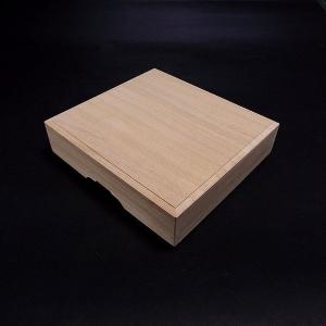 書道用品 桐製硯箱（小）三五度サイズ 仕切り付き｜書道 筆 収納箱