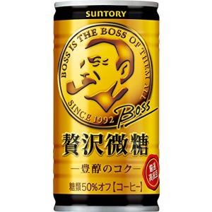 ボス 贅沢微糖 サントリー BOSS 185g