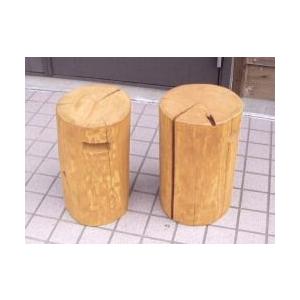 DIY 天然木　丸太椅子　スツール　作業台　2個セット　スエーデントーチ たちすけ 丸太バイス 立介 木質台座 最大Φ28cm 丸太を直立 簡単に丸太