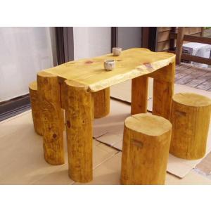 川島材木店 楠 丸テーブル Φ85cm x 厚11~12cm くすのき 輪切り大 天板