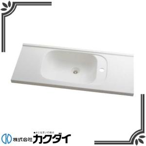 カクダイ洗面ボウル カクダイ（KAKUDAI） ○カクダイ【497-034】ボウル一体型カウンター